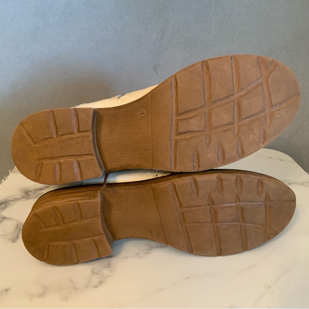 Casta Ravva Cream Mesh Leather Light Weight Size 38 - Picture 10 of 11
